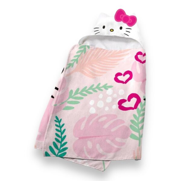 Toalla con capucha Hello Kitty - Imagen 3
