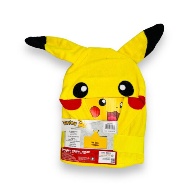 Toalla con capucha de Pikachu 