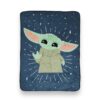 Manta microfibra Baby Yoda - Imagen 5