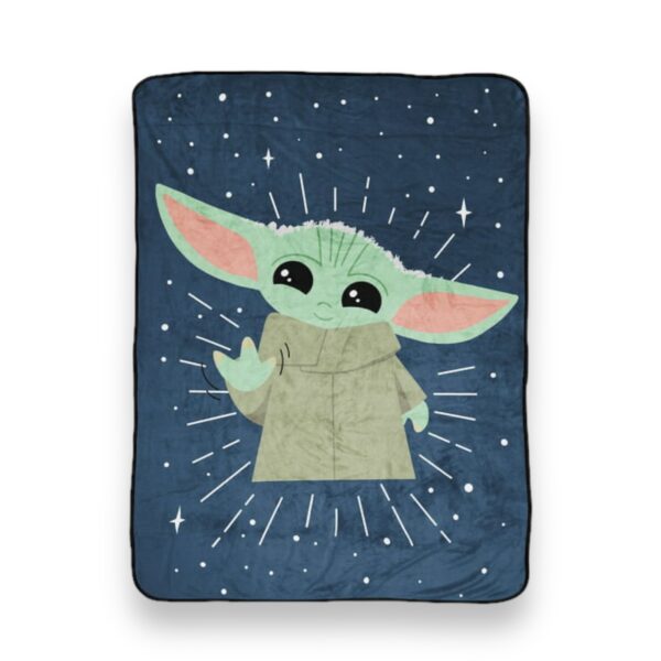 Manta microfibra Baby Yoda - Imagen 5