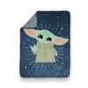 Manta microfibra Baby Yoda - Imagen 4