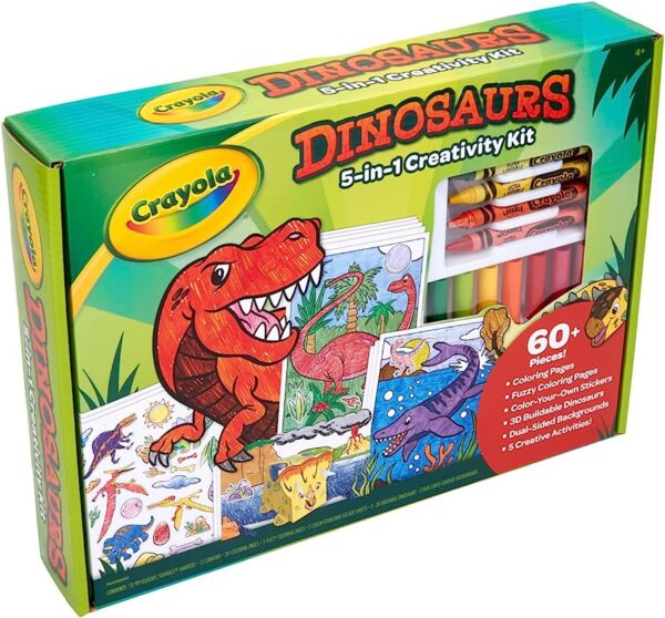 Set de creatividad 5 en 1 Dinosaurios Crayola - Imagen 2