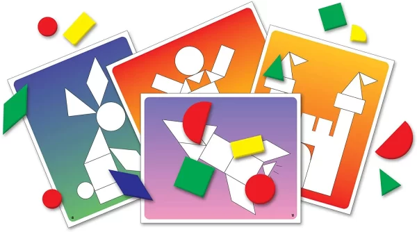 Juego Rompecabezas Matemáticas Shape Shuffle Clever Kids - Imagen 5
