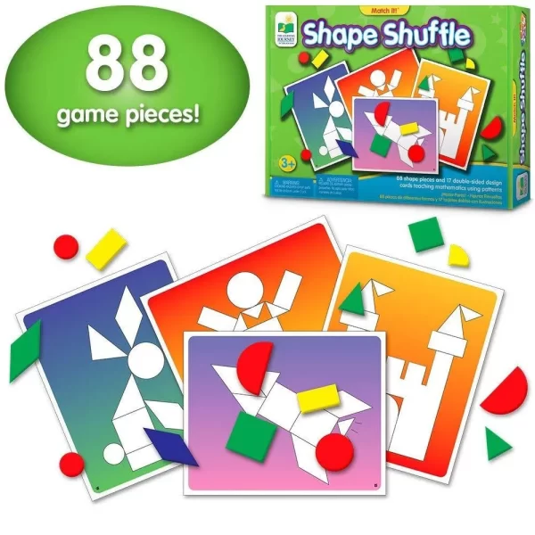 Juego Rompecabezas Matemáticas Shape Shuffle Clever Kids - Imagen 6