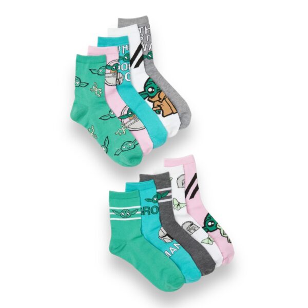 Pack 10 Calcetines Baby Yoda Mandalorian - Imagen 2