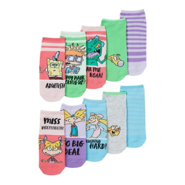 Pack 10 Calcetines Dibujos Animados Nickelodeon - Imagen 2