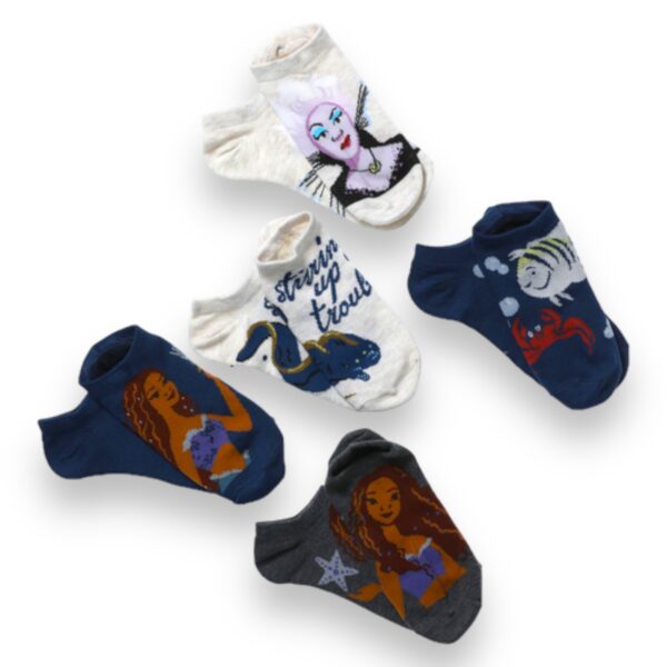 Pack 5 Calcetines La Sirenita - Imagen 3