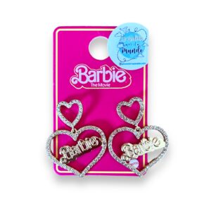Aros colgantes Barbie