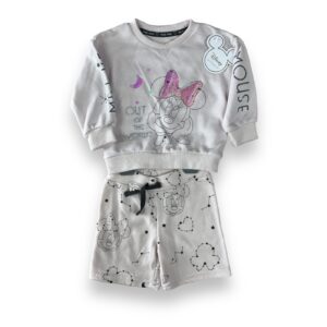 Conjunto Niñas Polerón y Short Minnie