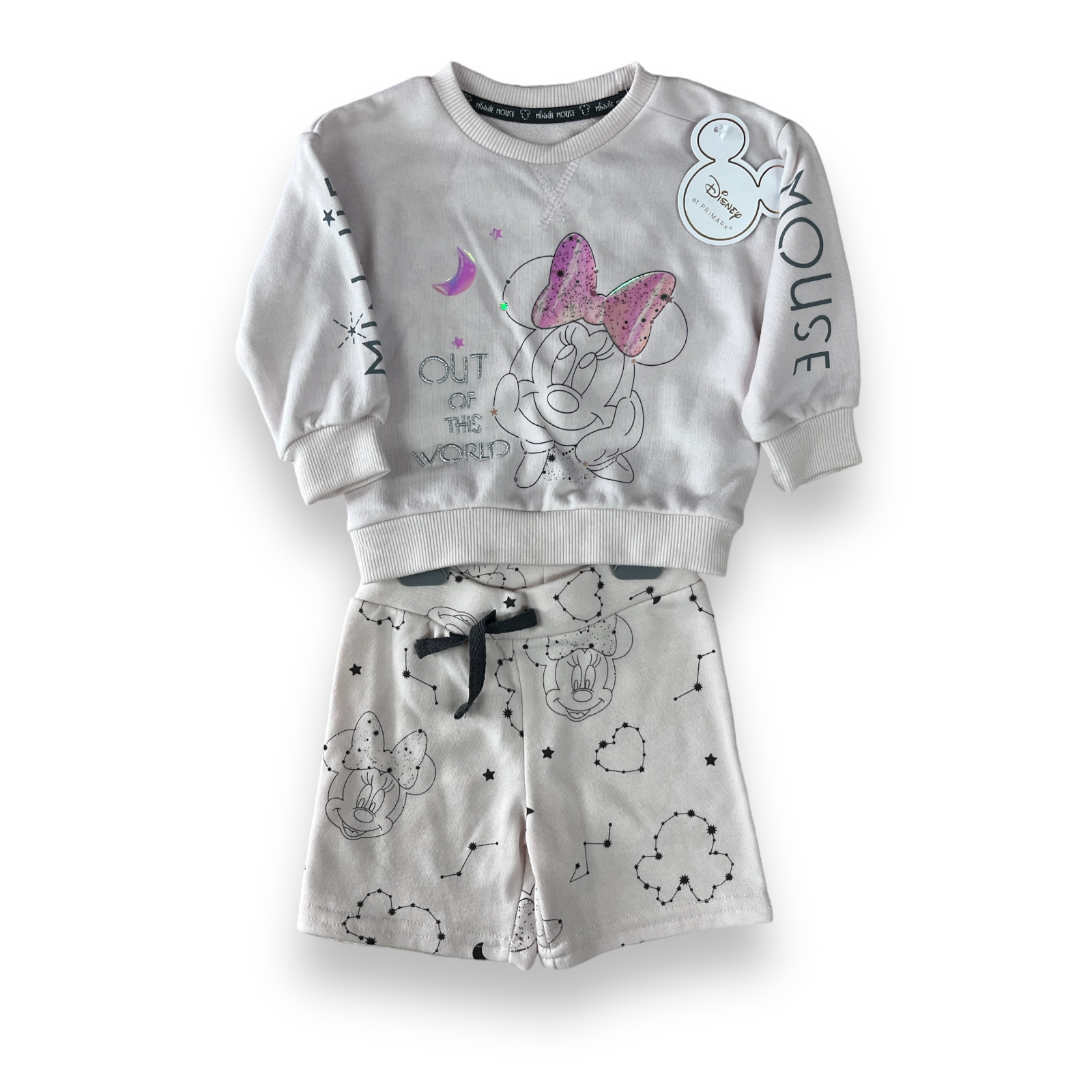 Conjunto Niñas Polerón y Short Minnie