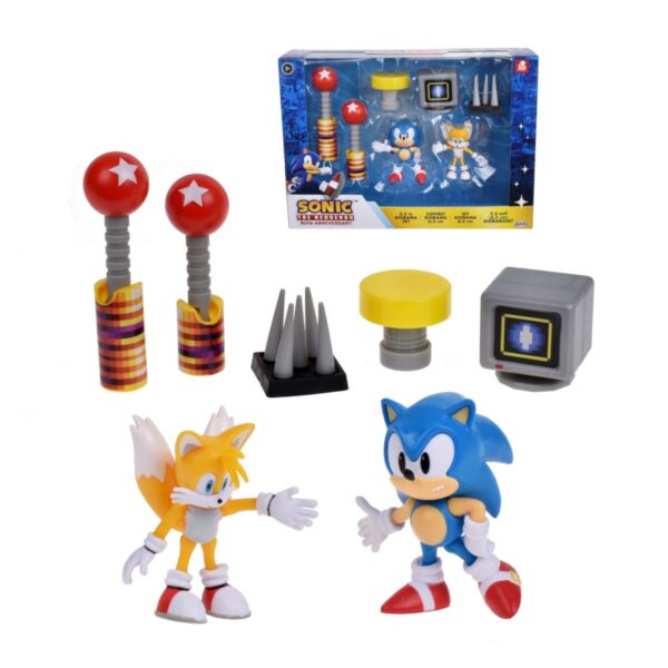 Figura Sonic Playset The Hedgehog Diorama - Imagen 2