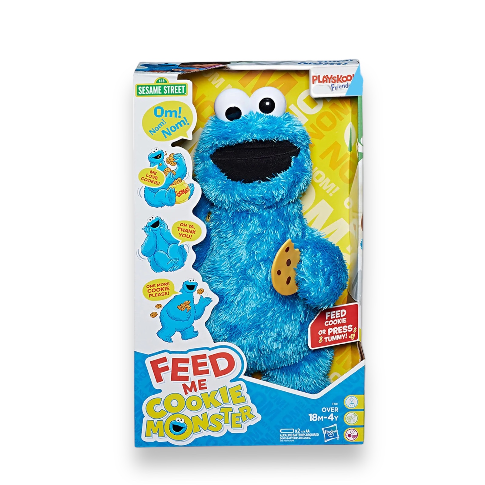 Peluche Monstruo Come Galletas Habla y Canta