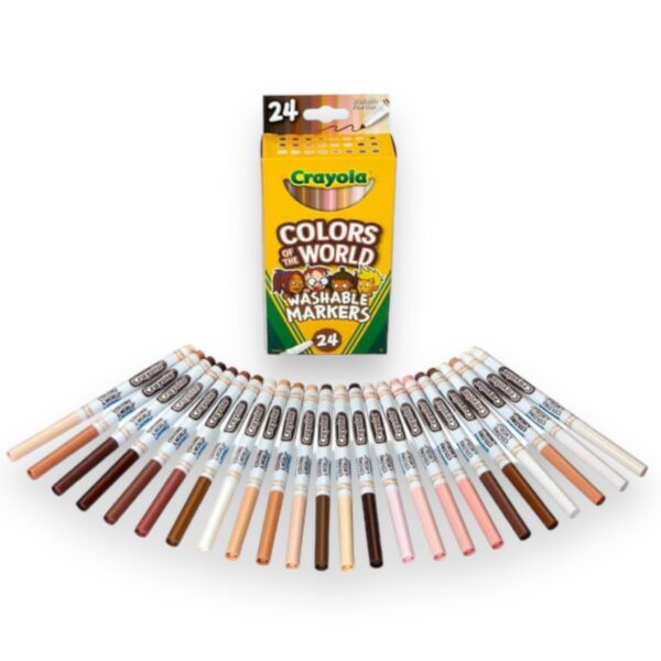 Caja 24 Lápices de Colores Colors of the World Crayola - Imagen 3