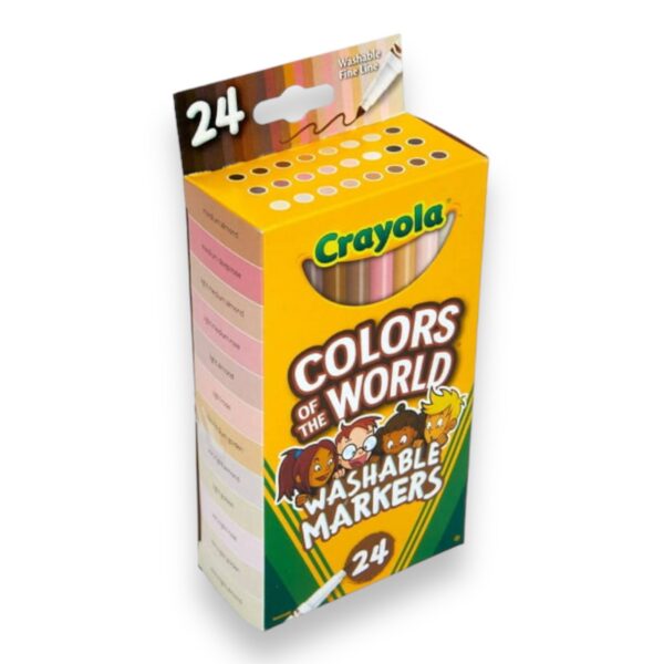 Caja 24 Lápices de Colores Colors of the World Crayola - Imagen 2