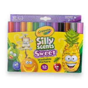 Caja 12 Marcadores Silly Scents Sweets Crayola