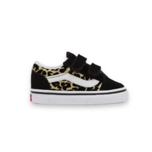 Zapatillas Bebé Flocked Leopard Old Skool Vans