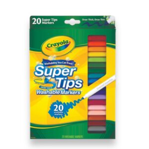 Caja 20 plumones Super Tips Crayola