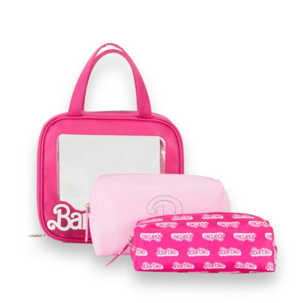 Cosmetiquero 3 en 1 Barbie