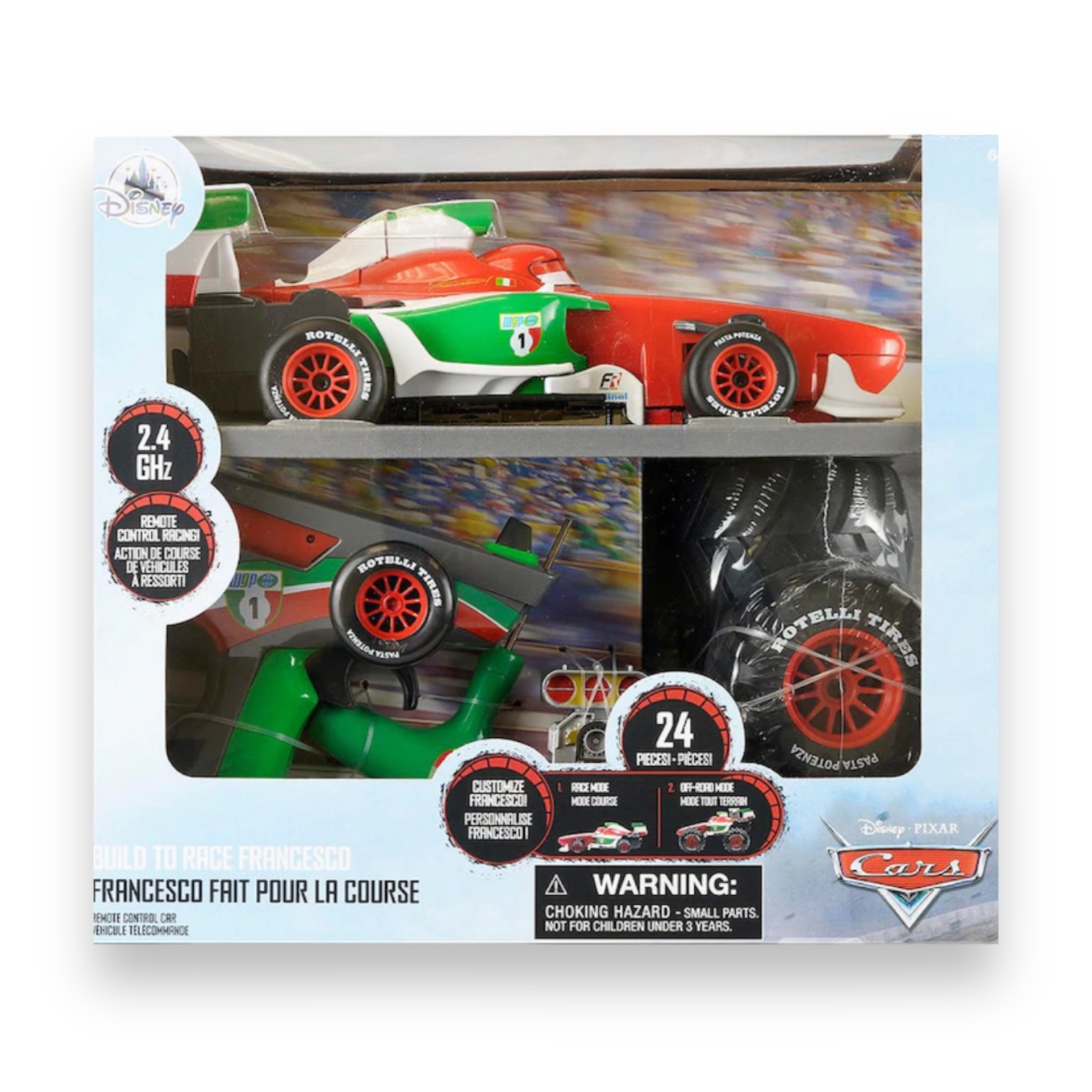 Francesco Bernoulli armable con control remoto Cars
