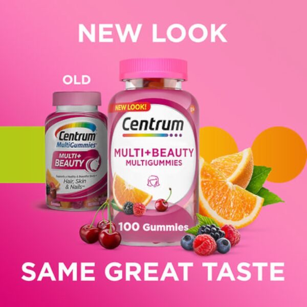 Multivitamínico Centrum Multi-Beauty Multigummies 100 - Imagen 2