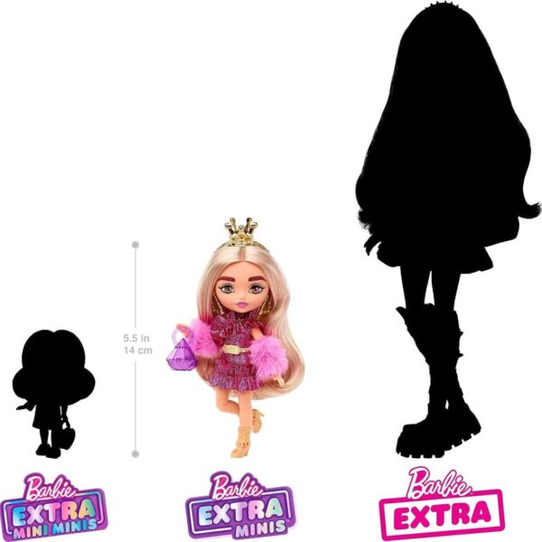 Barbie Extra Minis– Pelo morado - Imagen 4