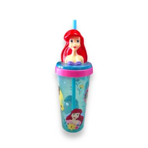 Vaso con Bombilla La Sirenita ZAK!