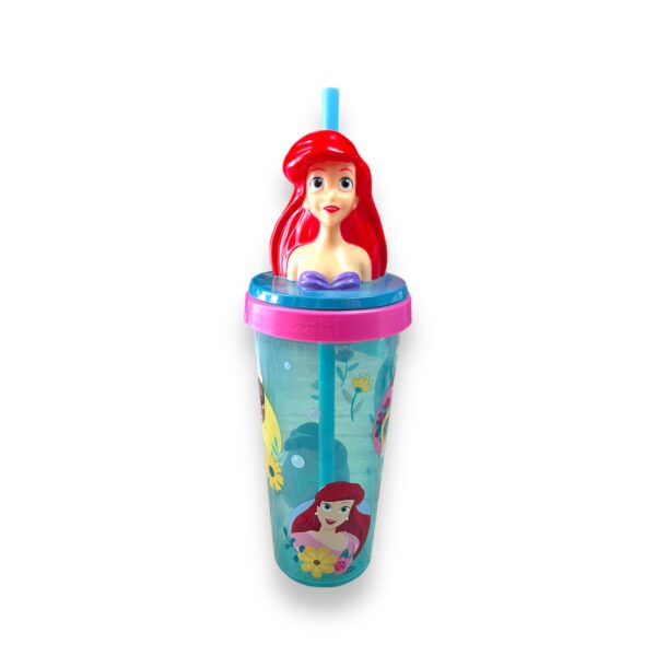 Vaso con Bombilla La Sirenita ZAK!