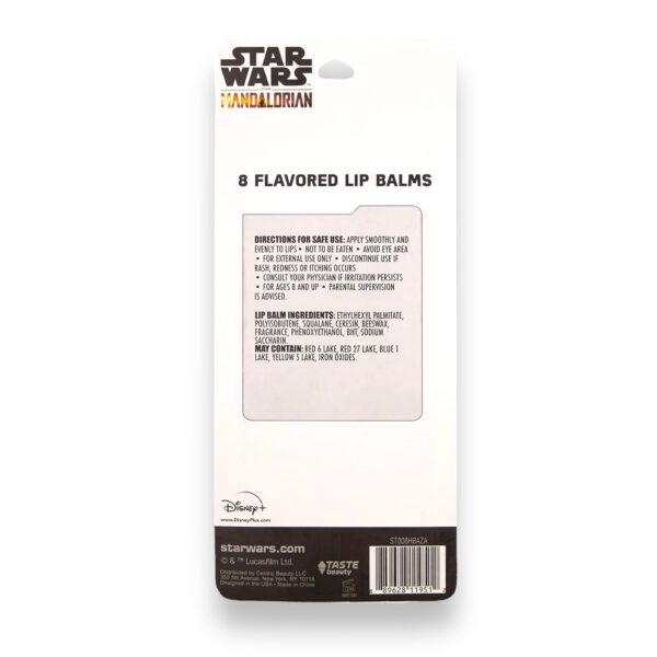 Set 8 Bálsamos Labiales con Sabores The Mandalorian - Imagen 3