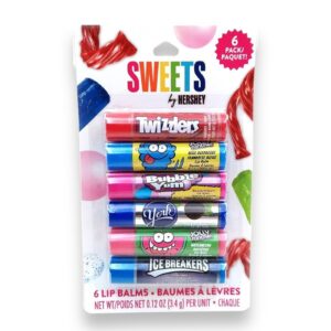 Set 6 Bálsamos Labiales Dulces de Hershey