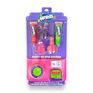 Set de Belleza y llavero Nerds