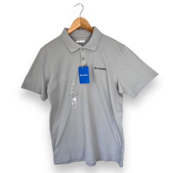 Polera Hombre Wingard II Solid Polo Pique Columbia - Imagen 2