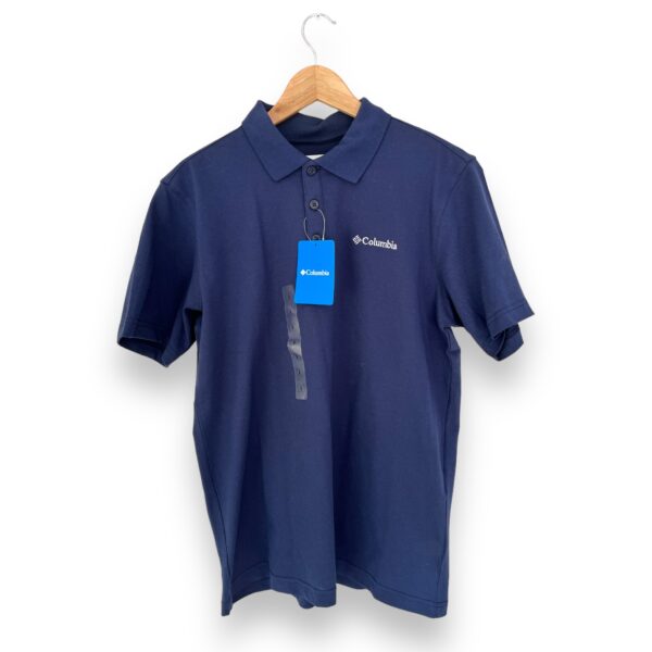Polera Hombre Wingard II Solid Polo Pique Columbia - Imagen 3