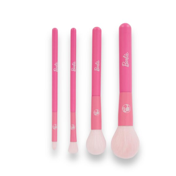 Set 4 Brochas de Maquillaje Barbie - Imagen 2