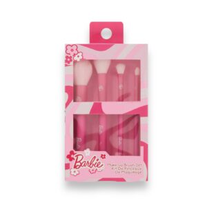 Set 4 Brochas de Maquillaje Barbie