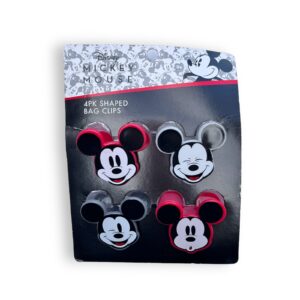 Set 4 clips Mickey Mouse