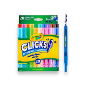 Caja 20 Marcadores retráctiles Crayola