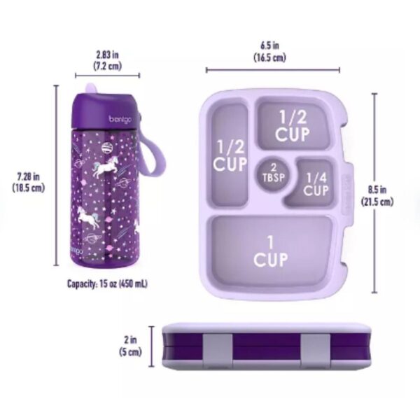 Set Lonchera y Vaso Bentgo Kids - Imagen 2