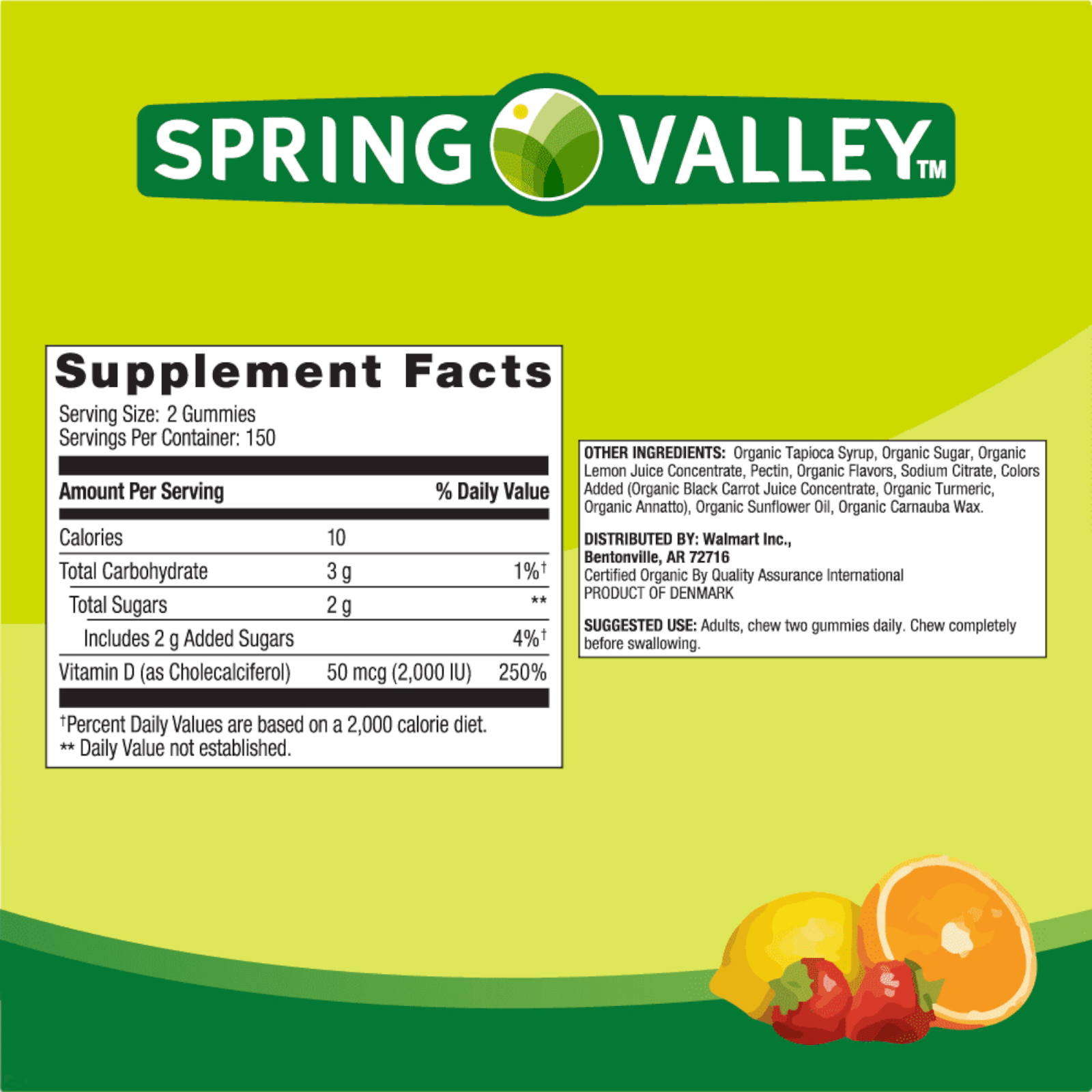 Vitamina D Spring Valley – La Maleta por el Mundo