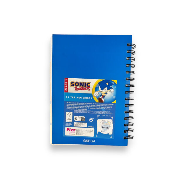 Cuaderno Sonic - Imagen 2