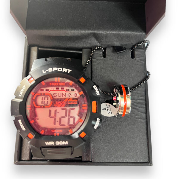 Reloj Hombre con Anillo Steeltime - Imagen 2