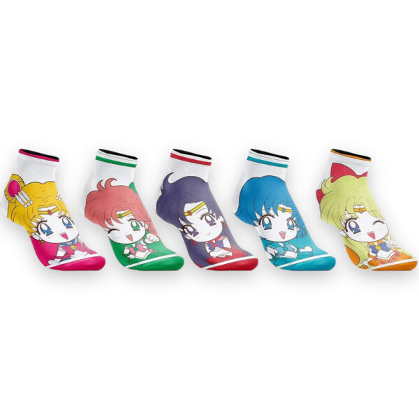 Pack de 5 Calcetines Sailor Moon - Imagen 3