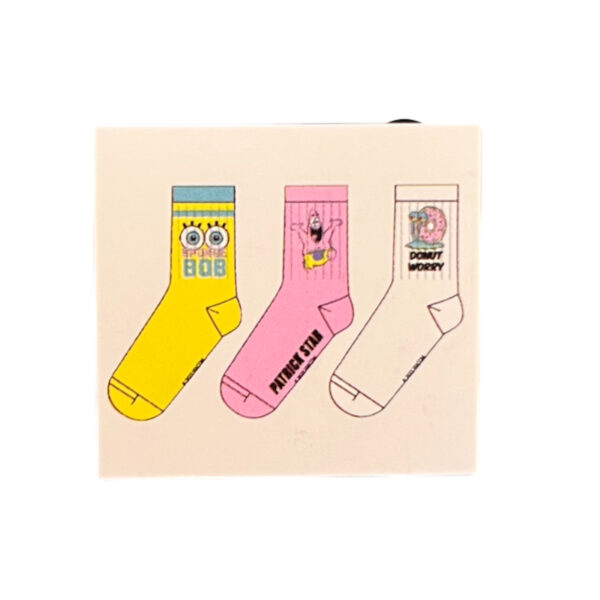 Pack 3 Calcetines Bob Esponja - Imagen 2
