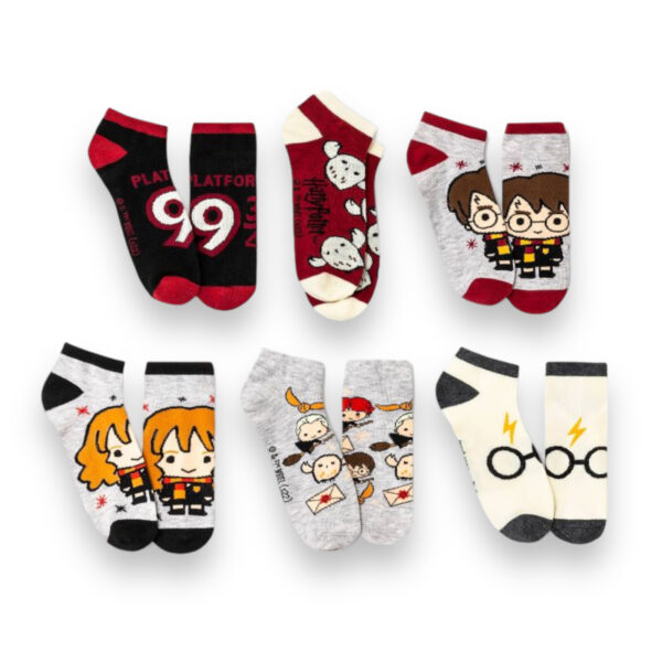 Pack 6 Calcetines Harry Potter - Imagen 2