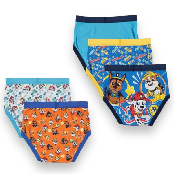 Pack 5 Calzoncillos Niños Paw Patrol - Imagen 2