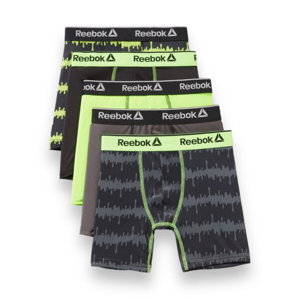 Pack 5 Boxers Niños Reebok - Imagen 2