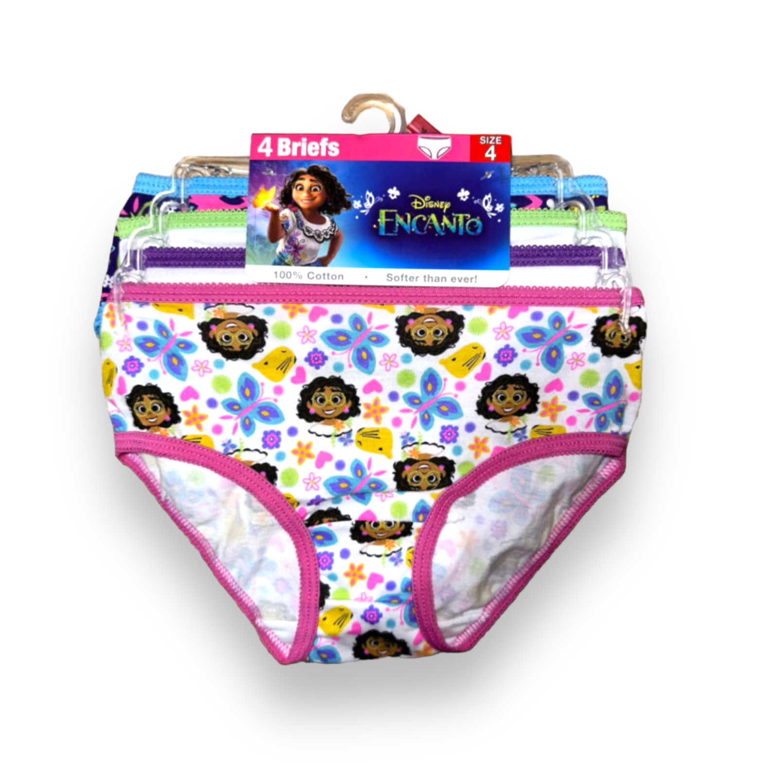 Pack 4 Calzones Niñas Encanto