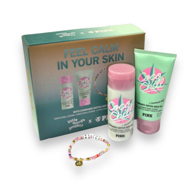 Set de Exfoliante, Loción y Pulsera Pink - Imagen 3