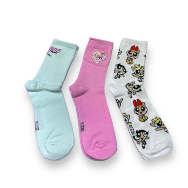 Pack 3 Calcetines Chicas Superpoderosas - Imagen 2