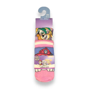 Pack 4 Calcetines Niños Paw Patrol