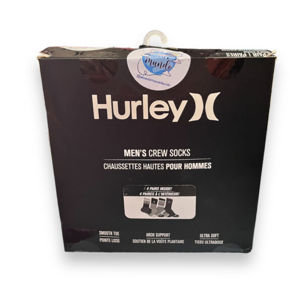 Pack 4 Calcetines Hurley - Imagen 3